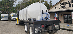 Water truck built for Bahamas Disaster Relief